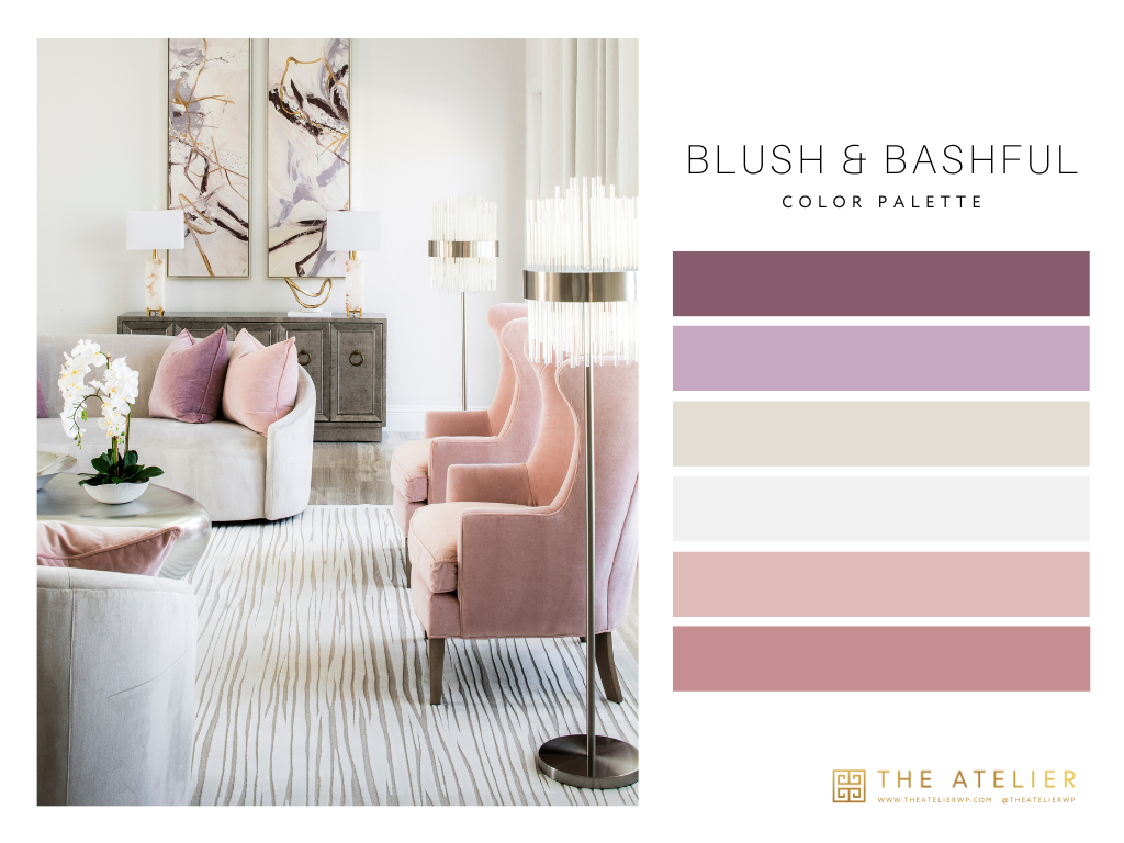Color Code:  Blush & Bashful