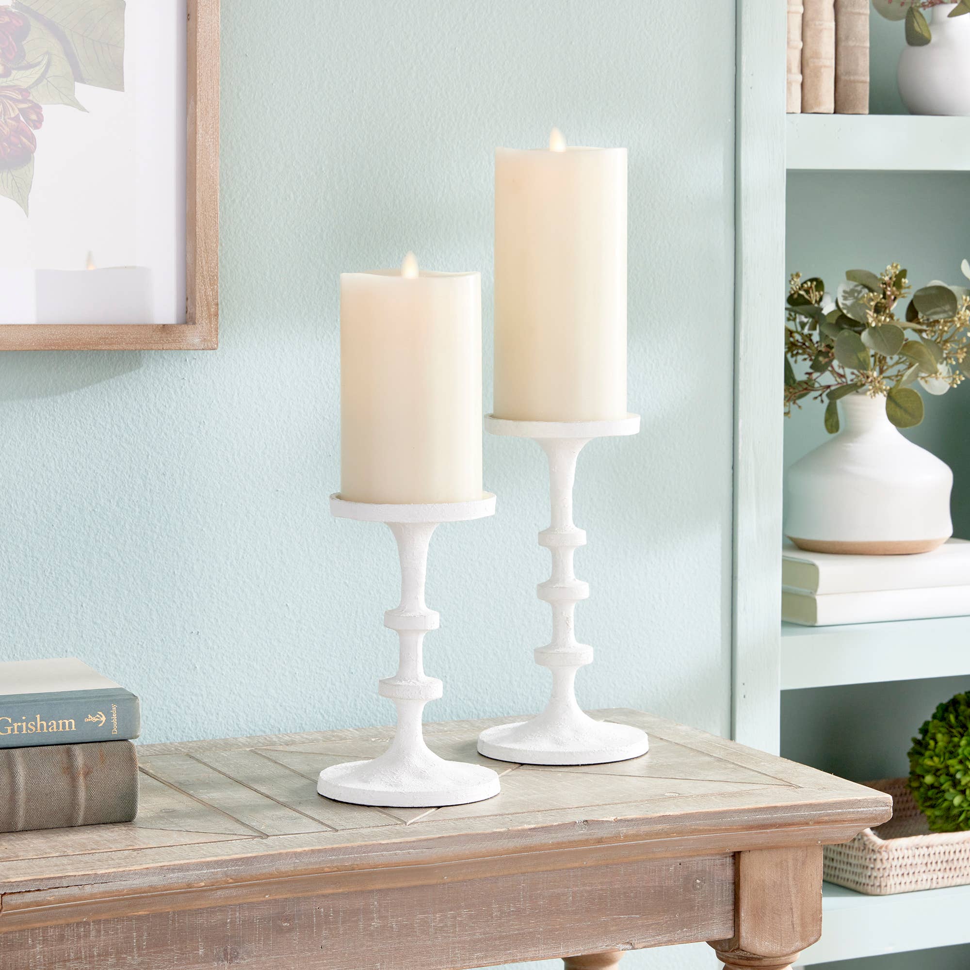 Abacus Petite Candle Stands, Set of 2