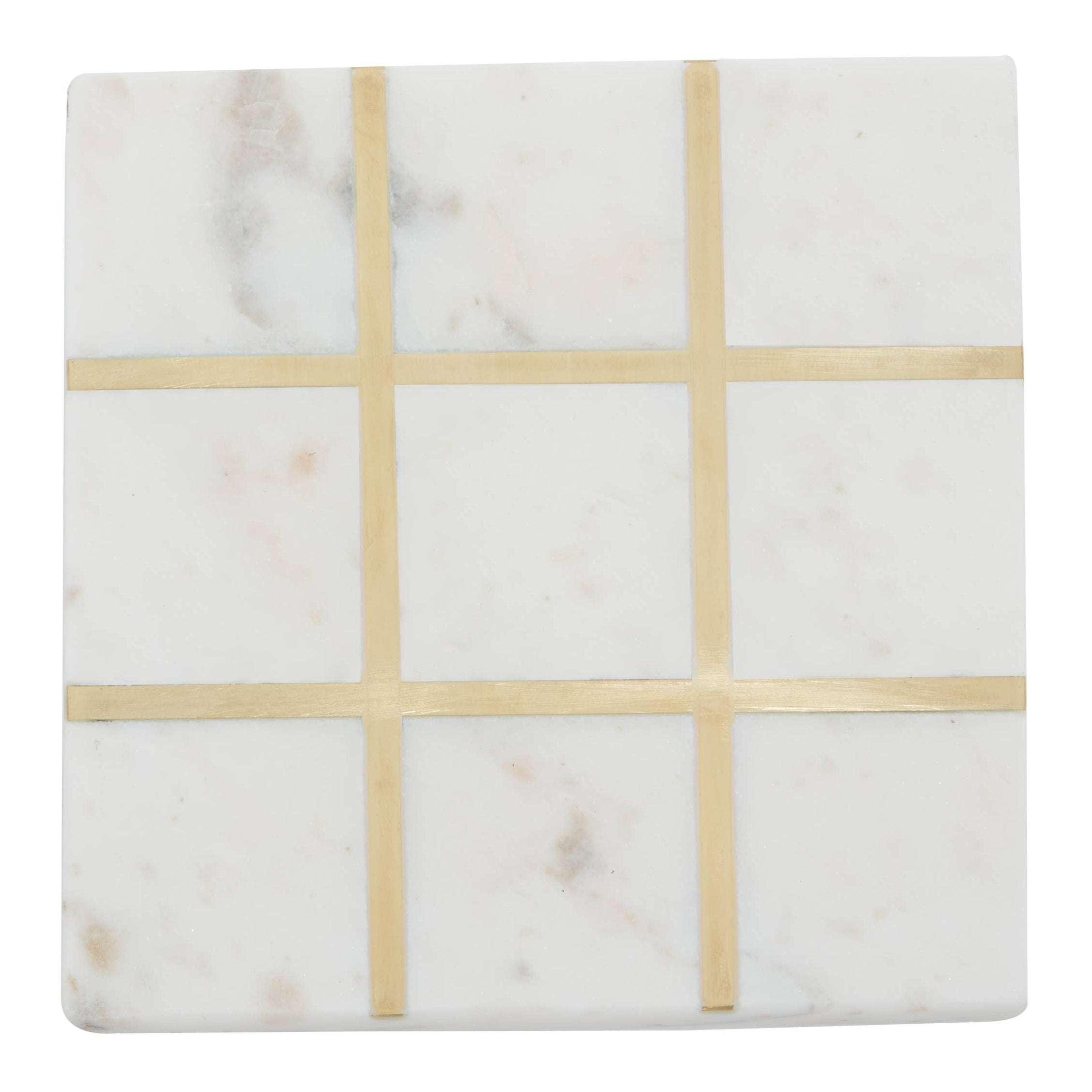 White Marble Game Set