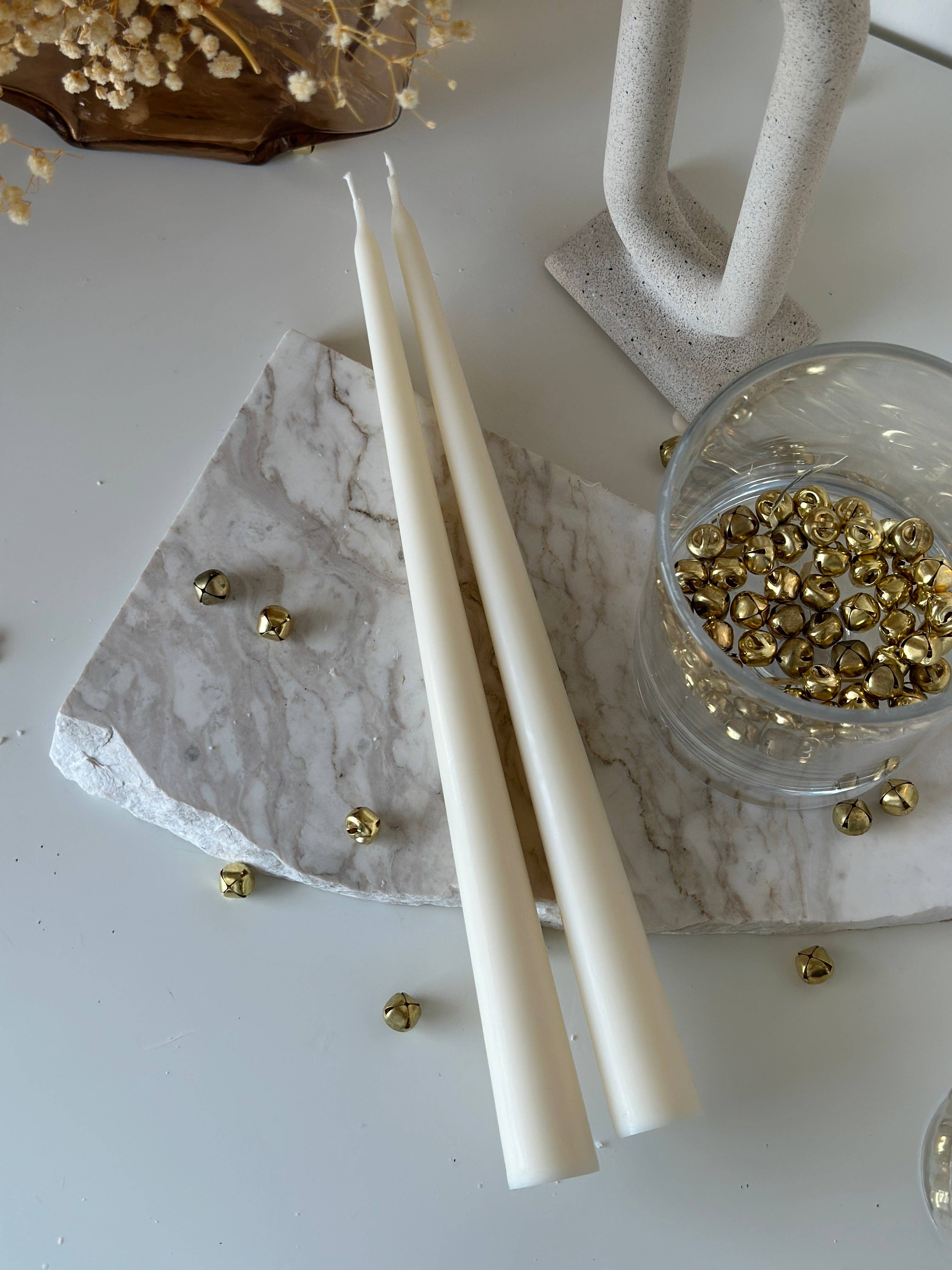 Long Taper Candle Duo