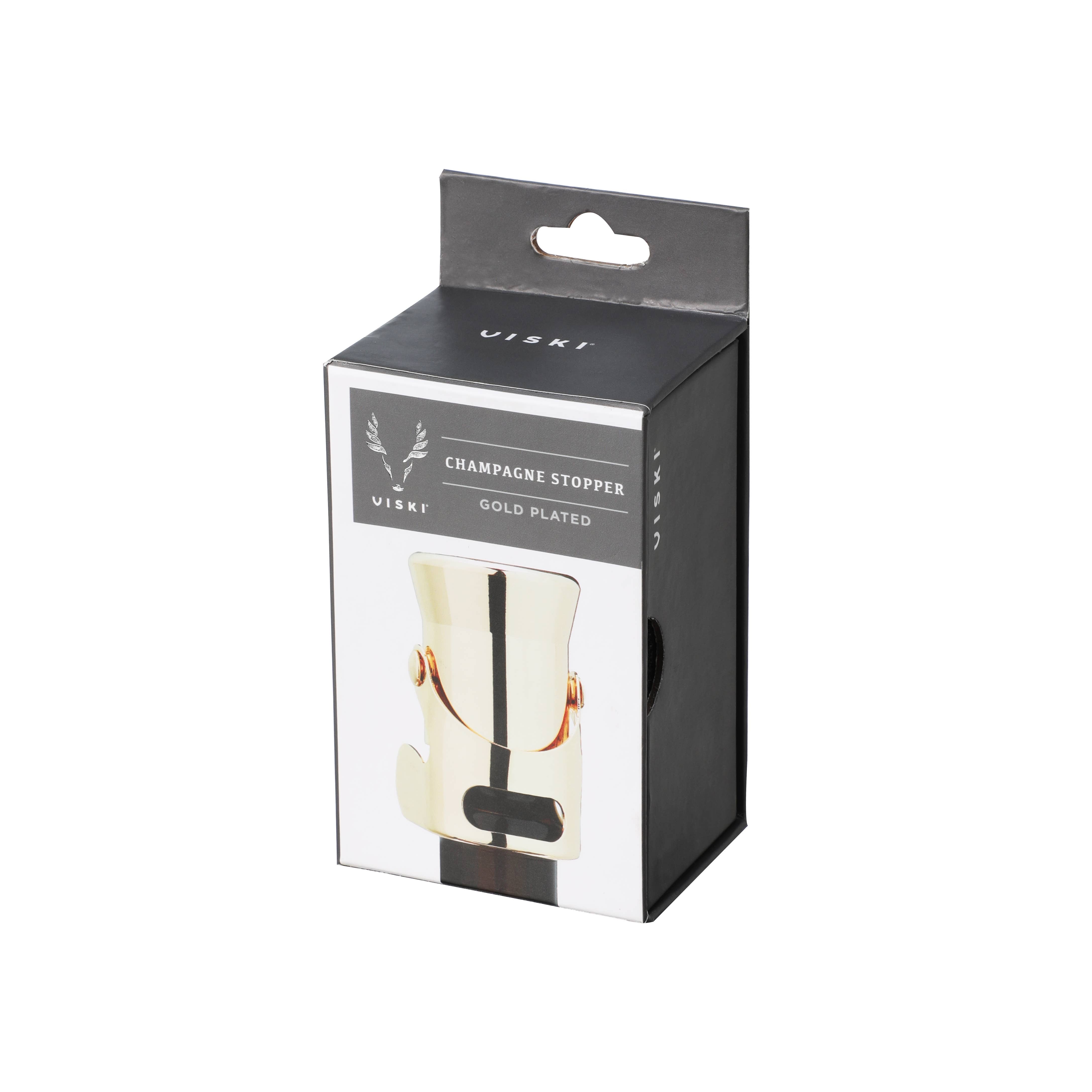 Gold-Plated Heavyweight Champagne Stopper