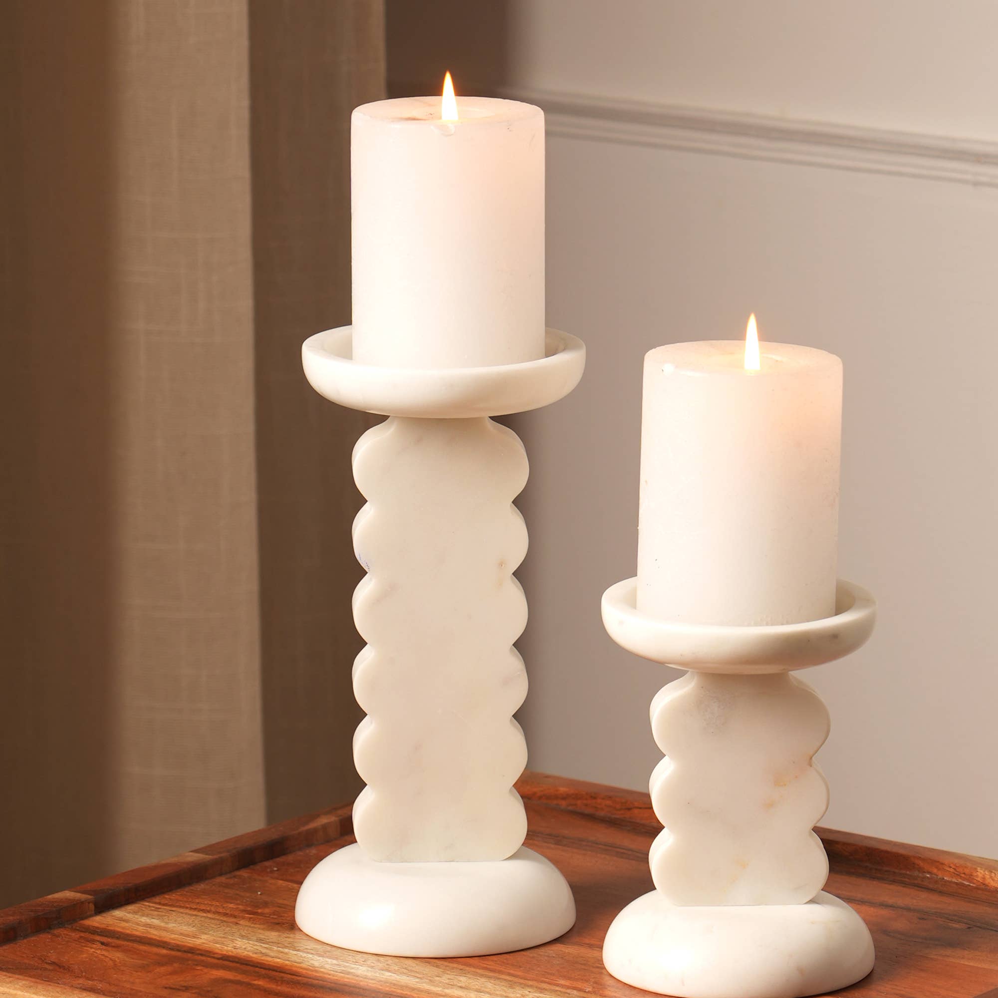 Marble Candle Holder