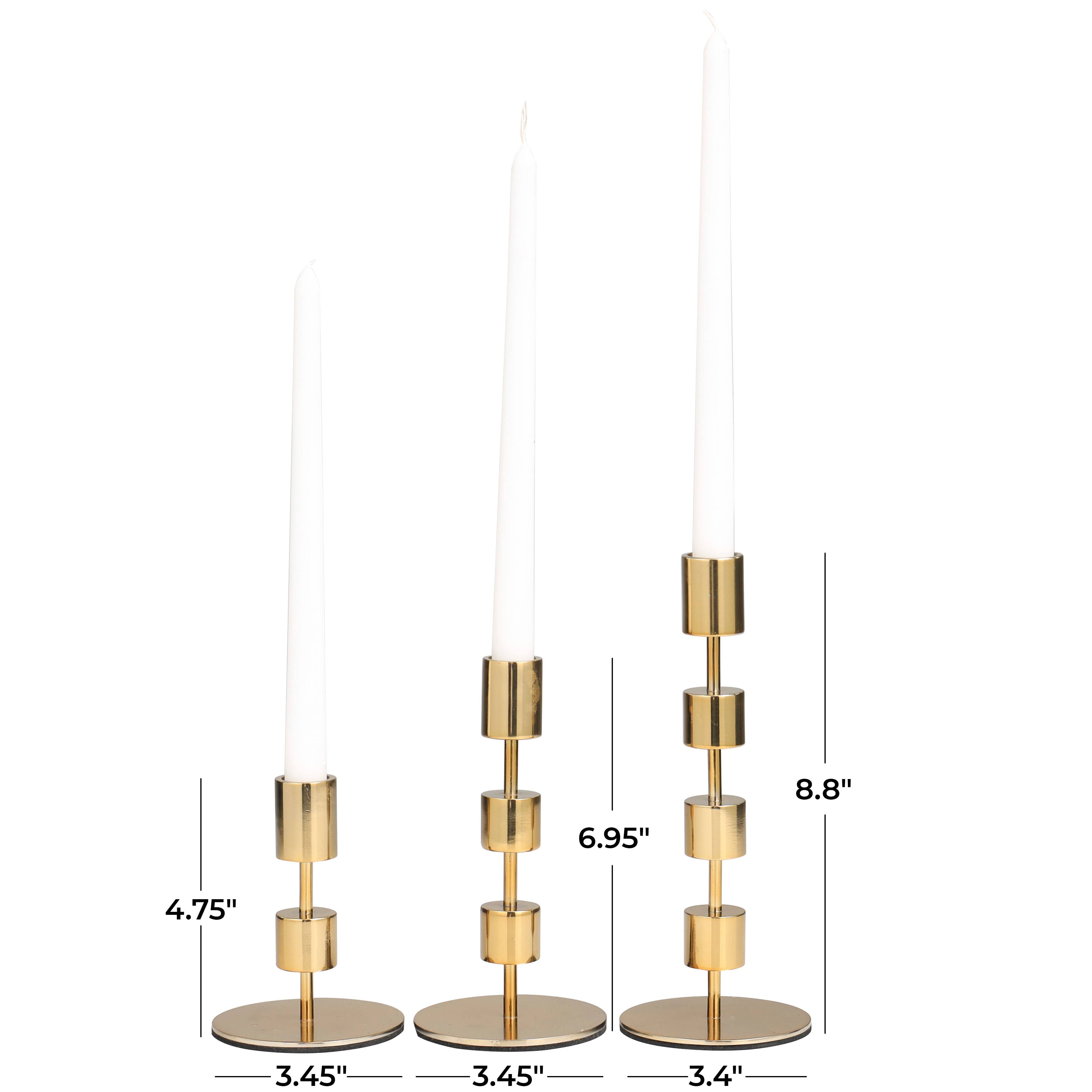 Contemporary Metal Candle Holders