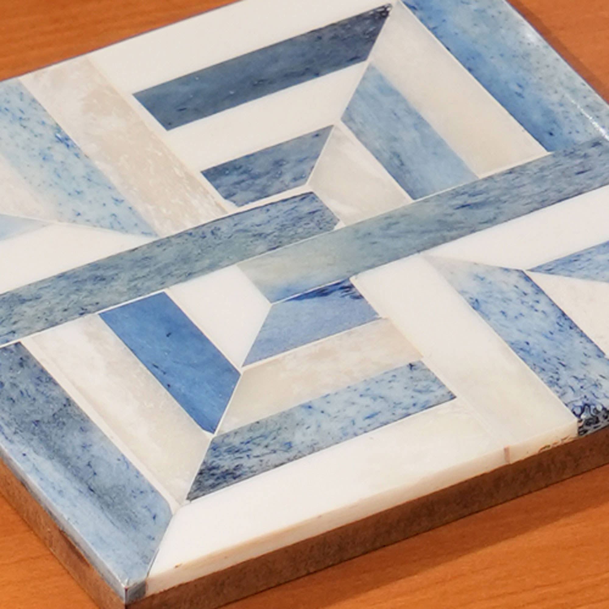 Flip Inlay Bone Coaster