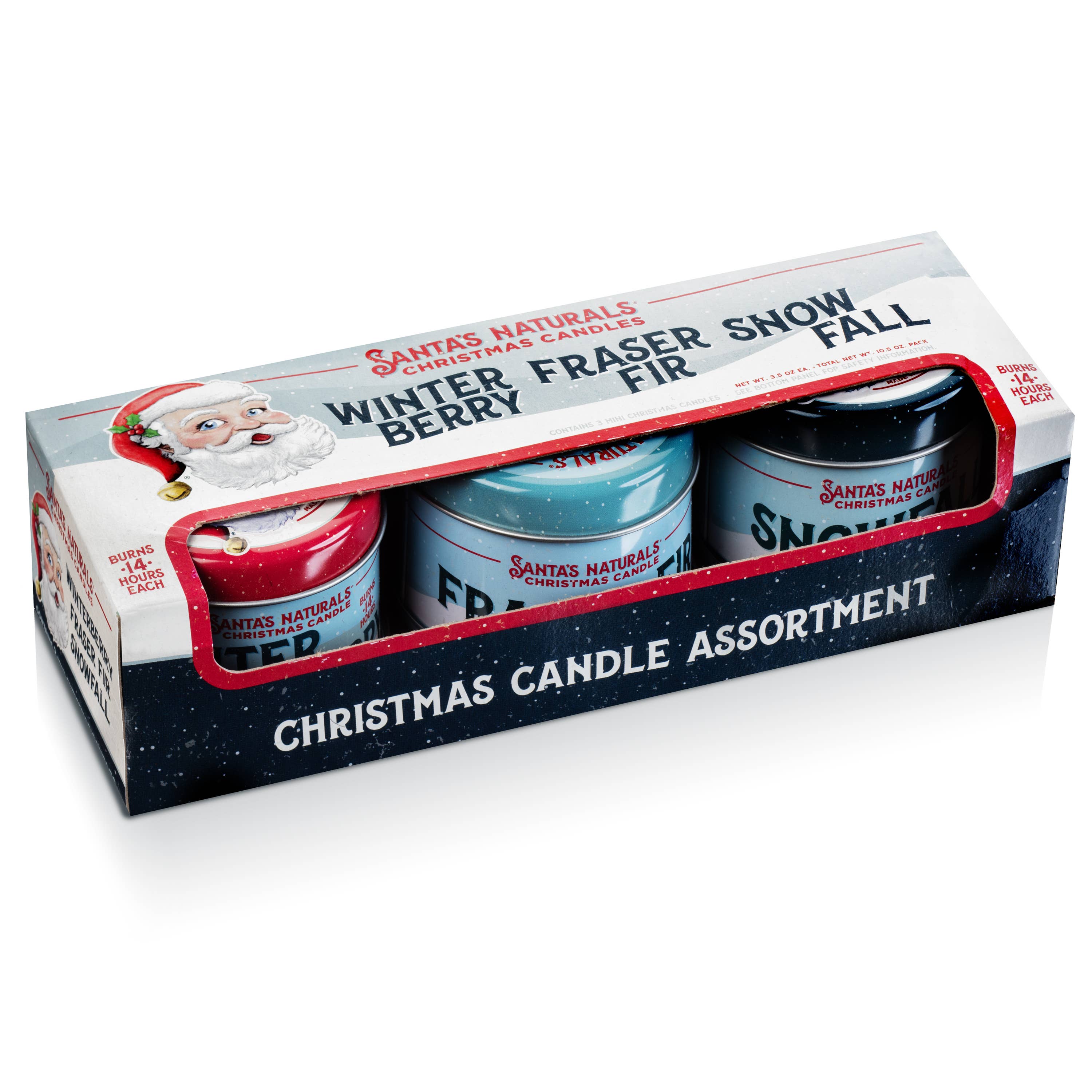 Natural Christmas Candle Discovery Set