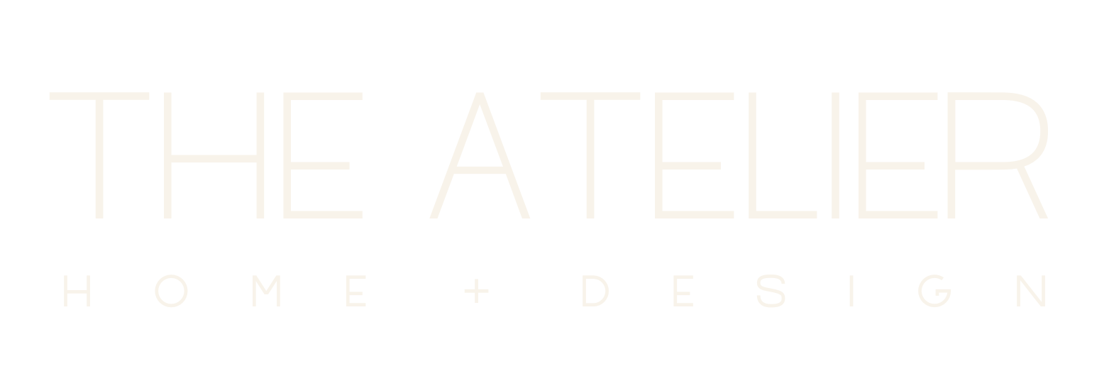 The Atelier Home + Design logo
