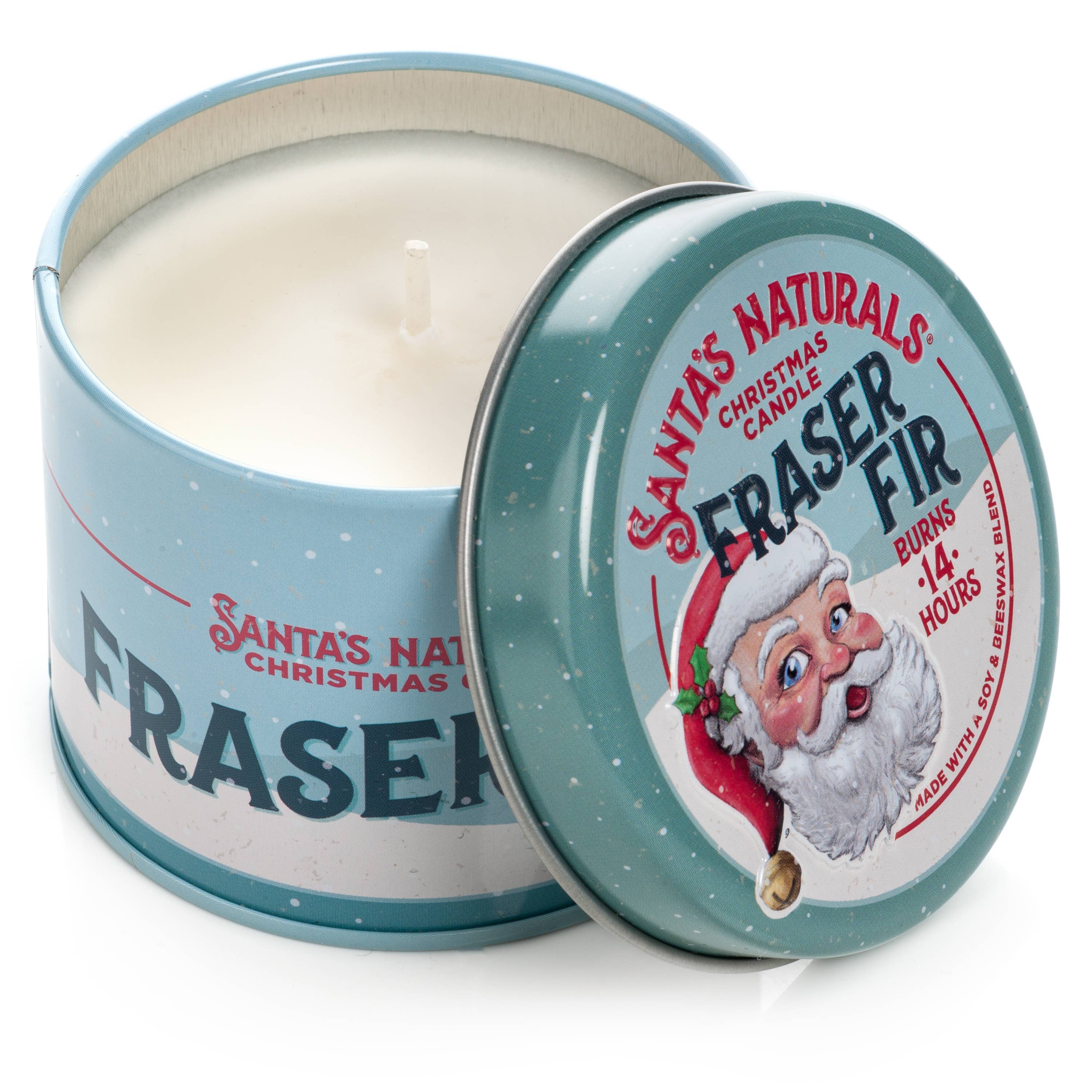 Fraser Fir Natural Christmas Candles
