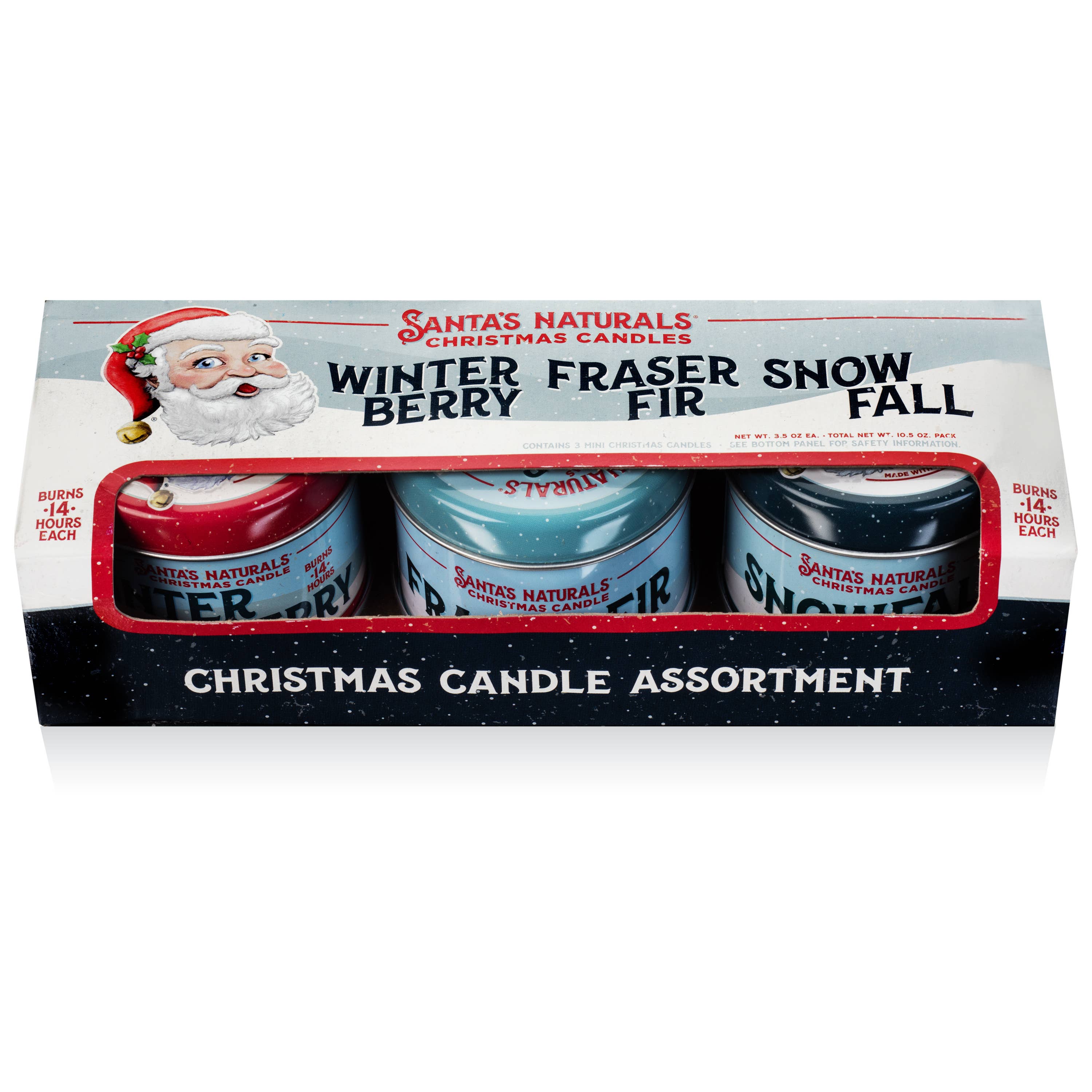 Natural Christmas Candle Discovery Set