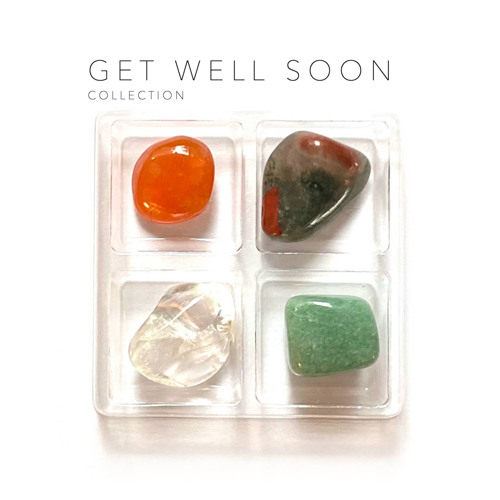 Get Well Soon Crystal Box