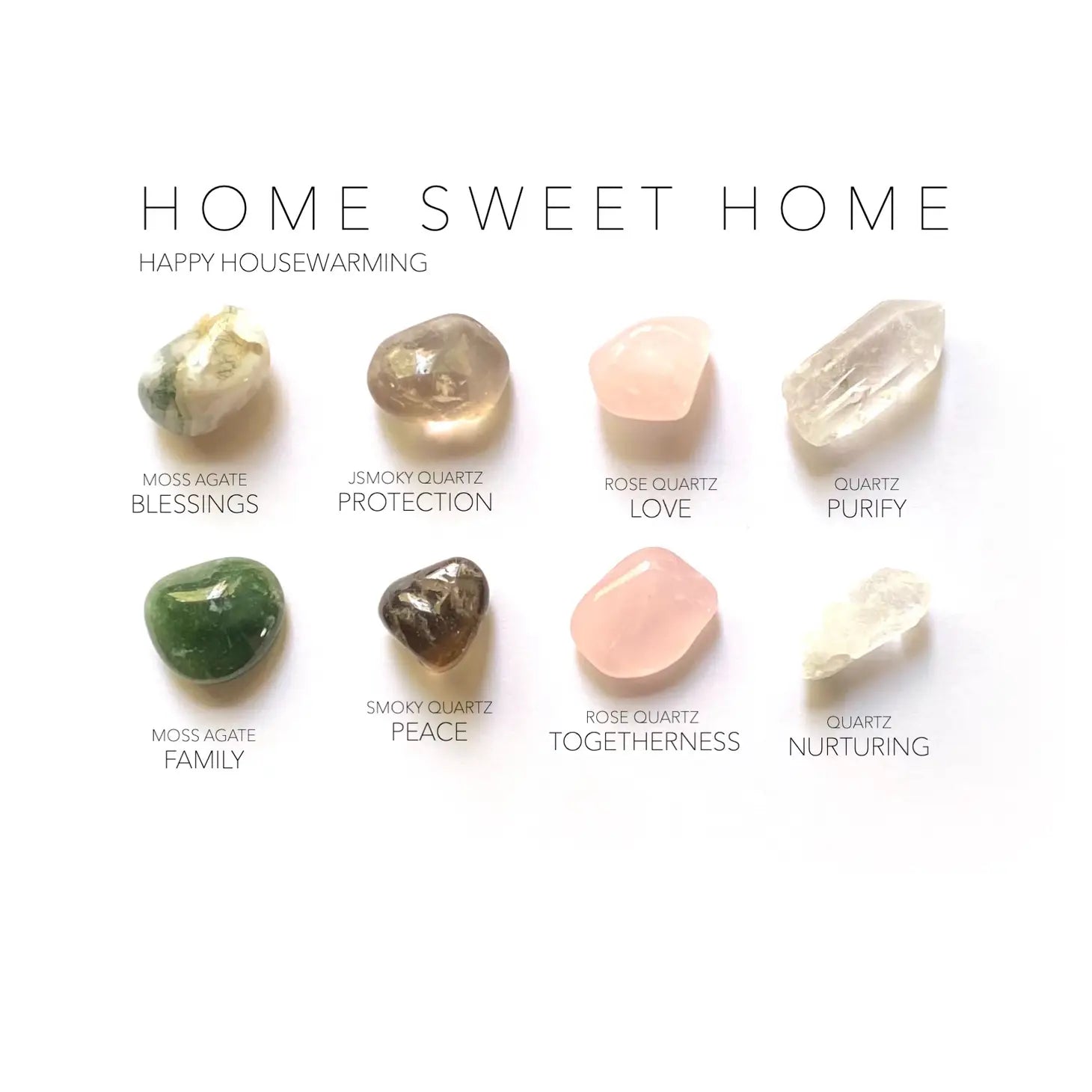 Home Sweet Home  Crystal Box