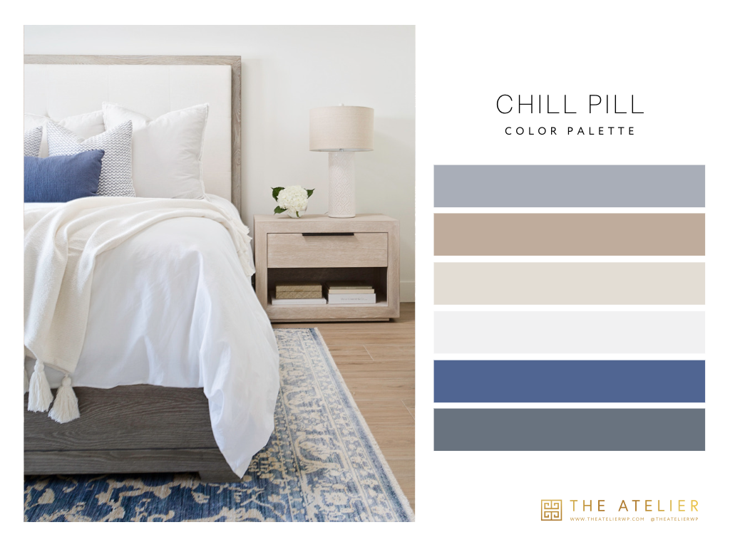 Color Code: Chill Pill – The Atelier Home + Design