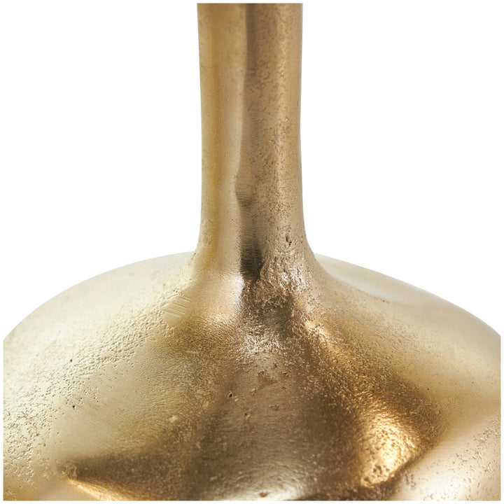 Glam Gold Metal Vase