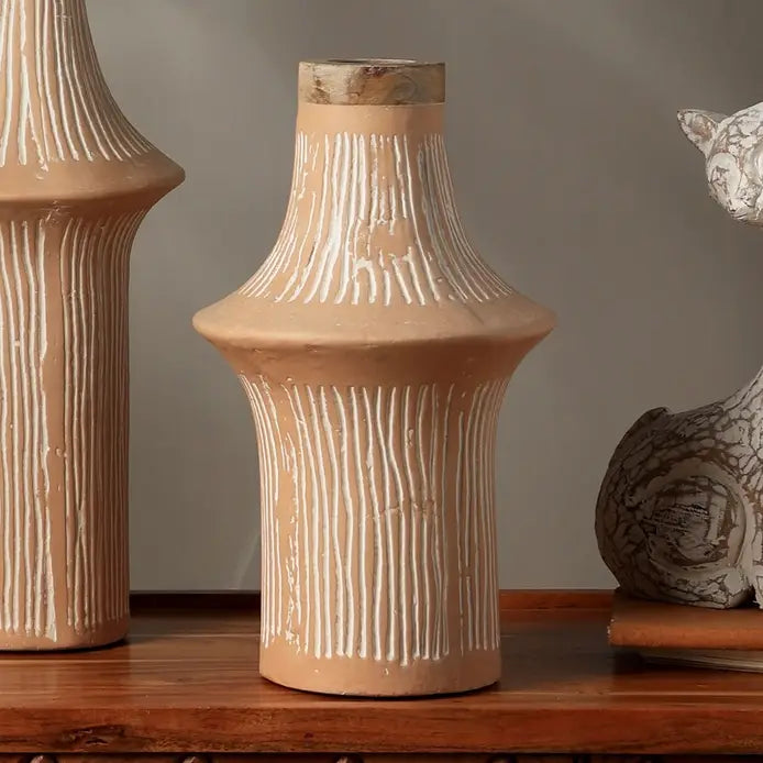 Handcrafted Eco-Mix Decorative Flower Vase