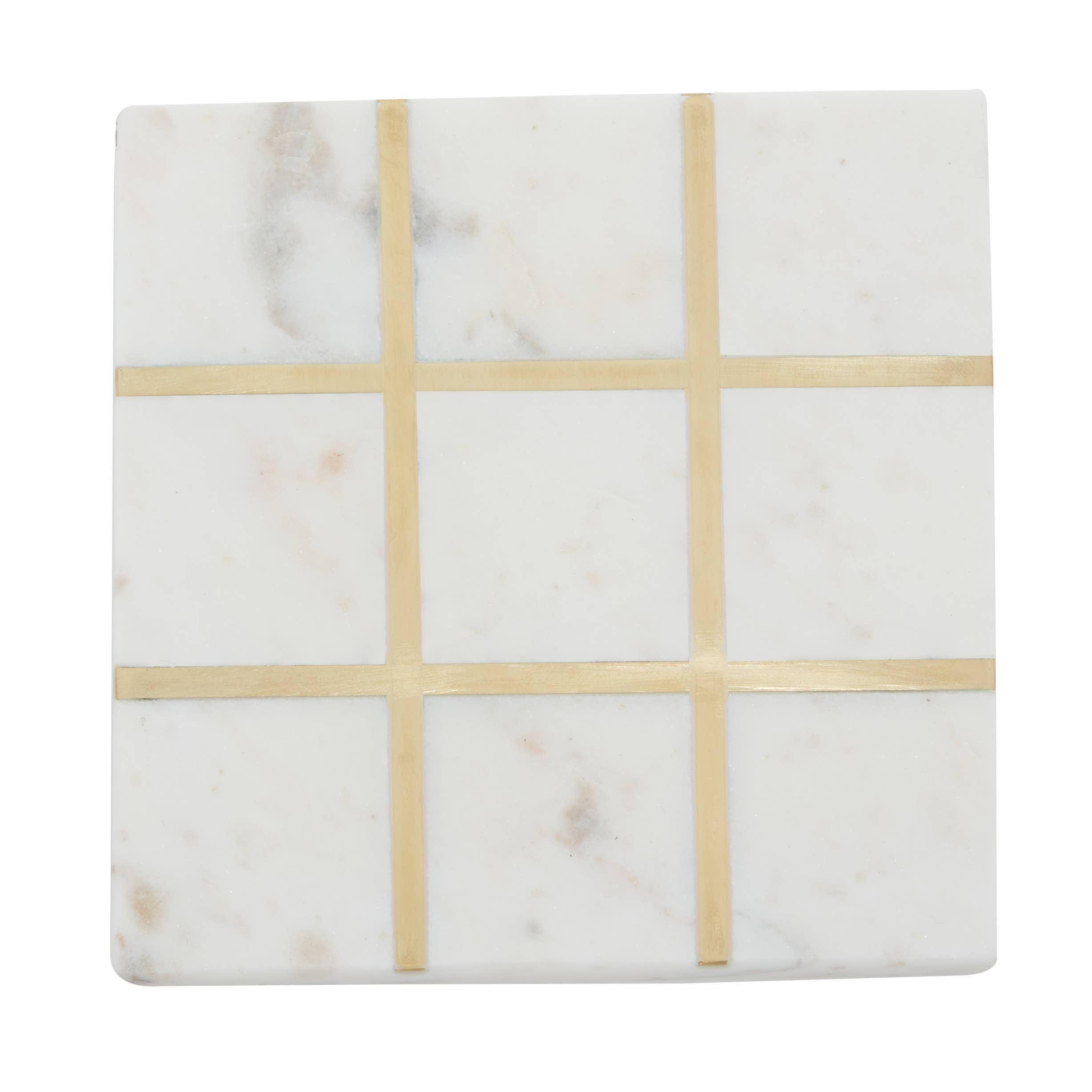 White Marble Game Set