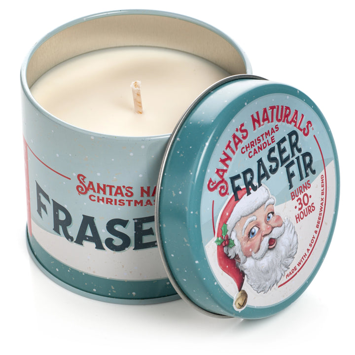 Fraser Fir Natural Christmas Candles