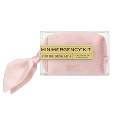 Velvet Minimergency Kit for Bridesmaids: Blush