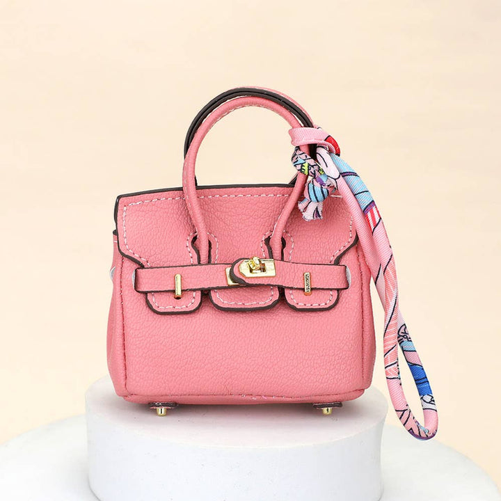 Faux Leather Mini Purse / Bag Charm