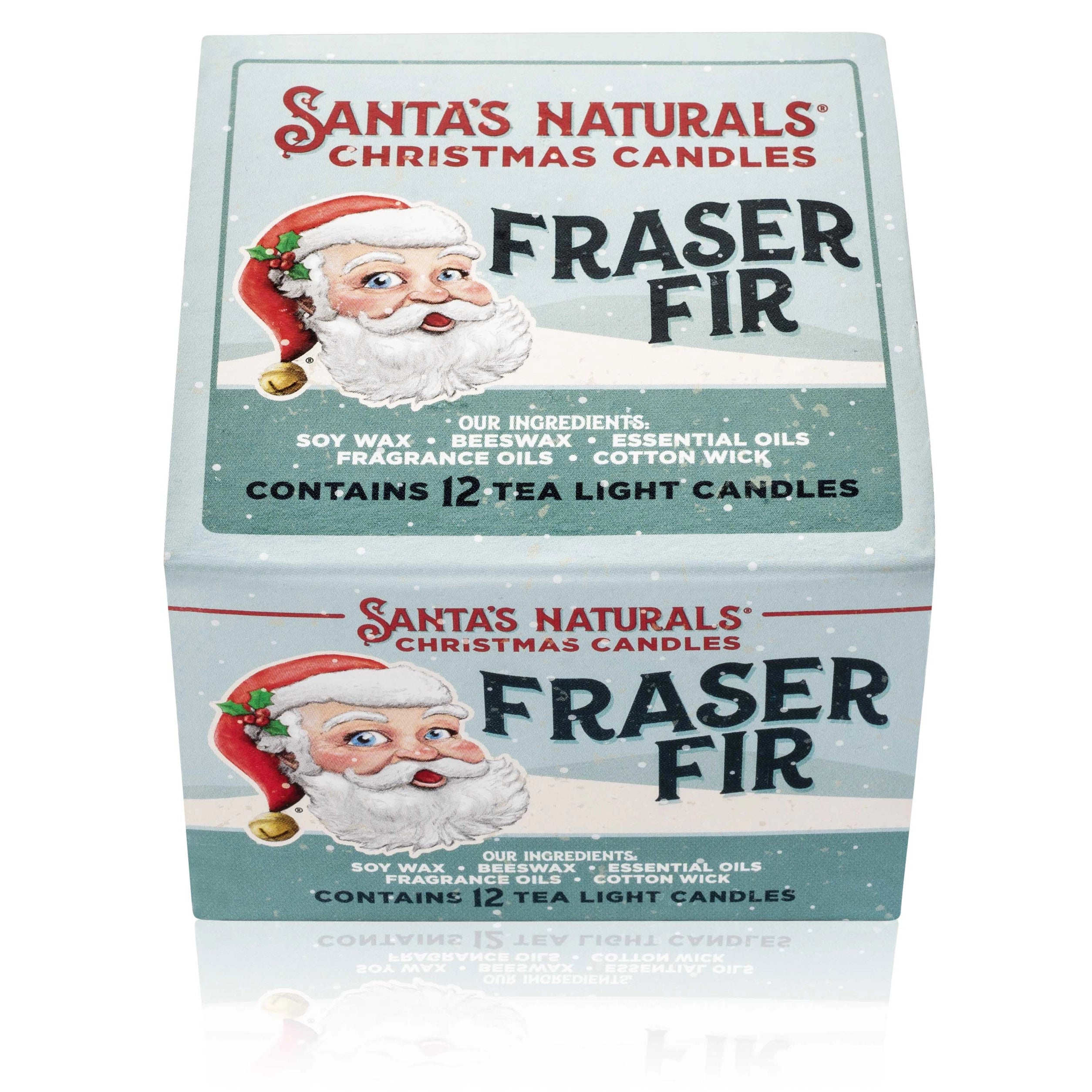 Fraser Fir Natural Christmas Candles