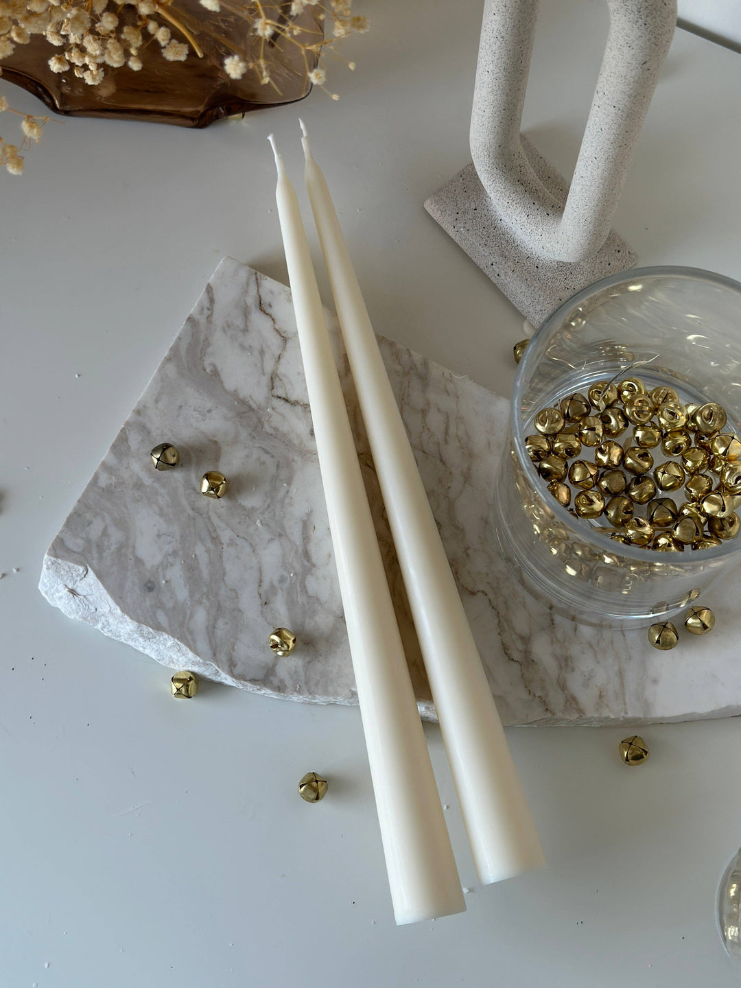 Long Taper Candle Duo