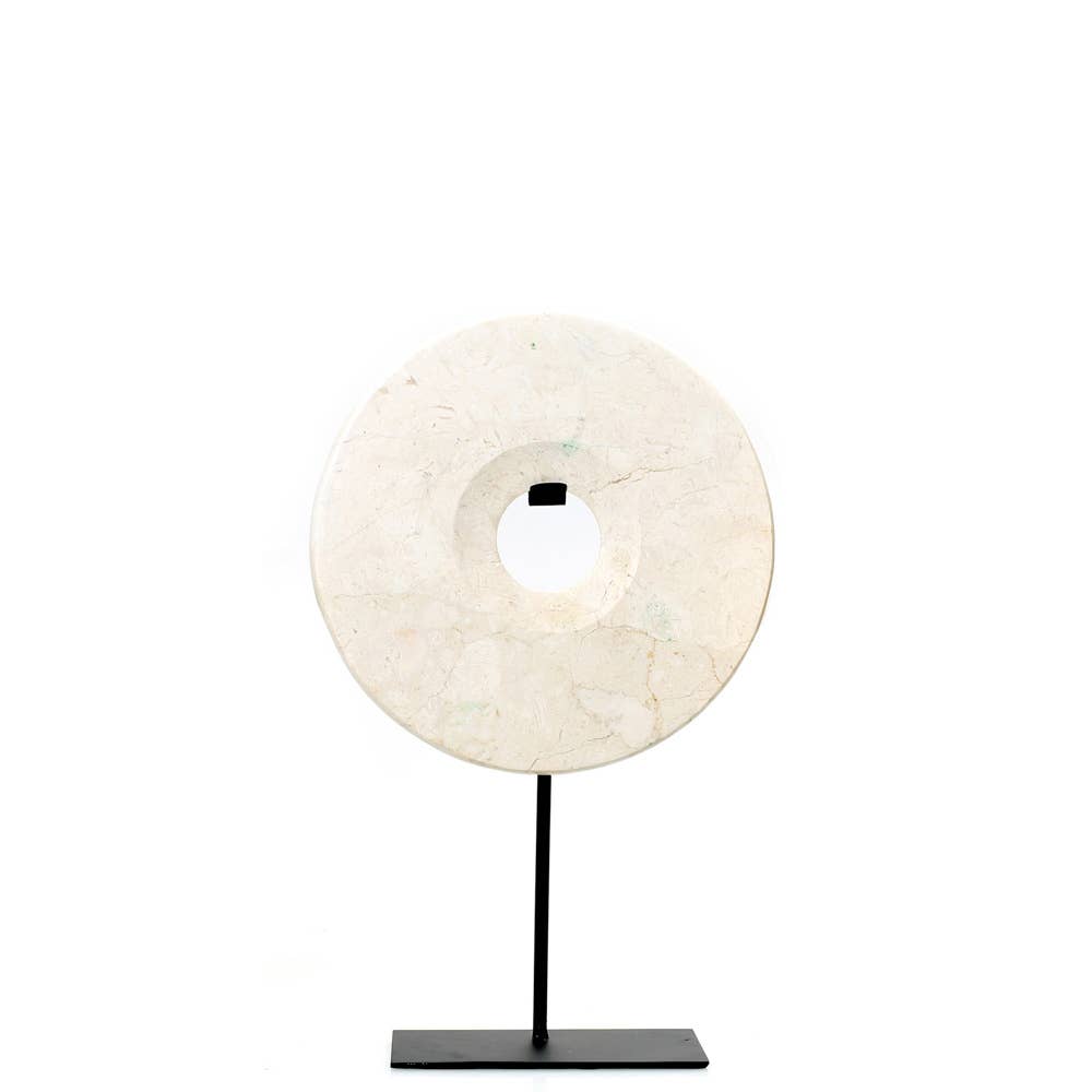 Marble Disc on Stand
