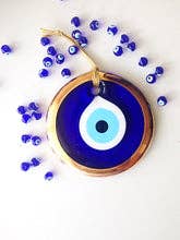Gold Evil Eye Bead