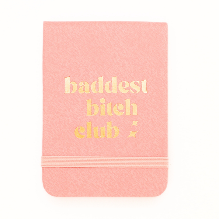 Baddest Bitch Club - Leatherette Pocket Journal
