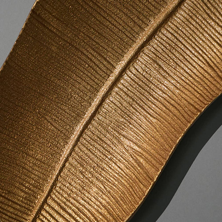 Golden Leaf Decorative Tray