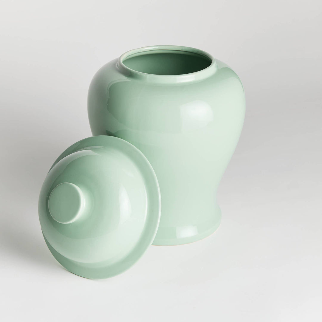 Koa Wide Lidded Ginger Jar