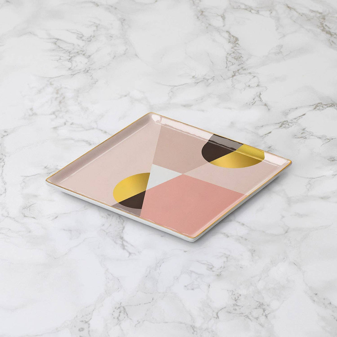Siena Pink Ceramic Tray