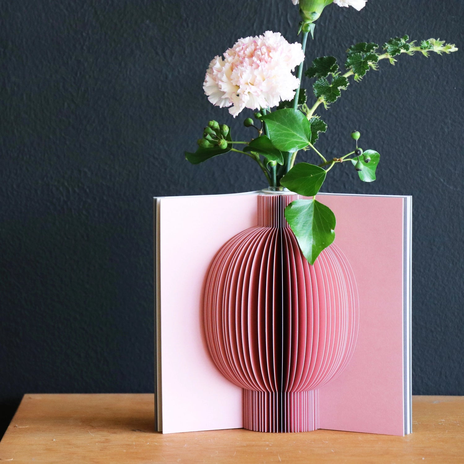 Bubbles Book Vase