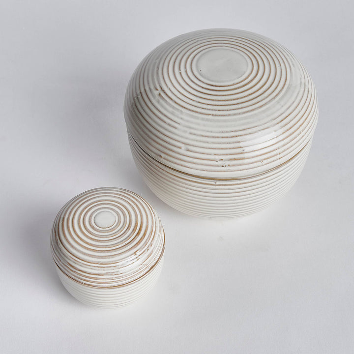 Toda Decorative Lidded Jars