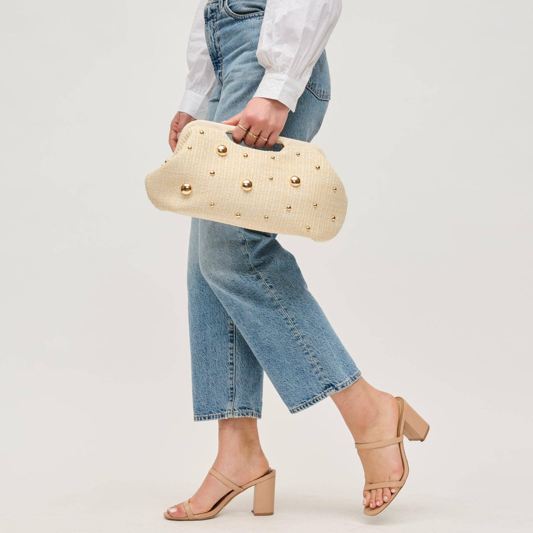 Mallory Studded Clutch