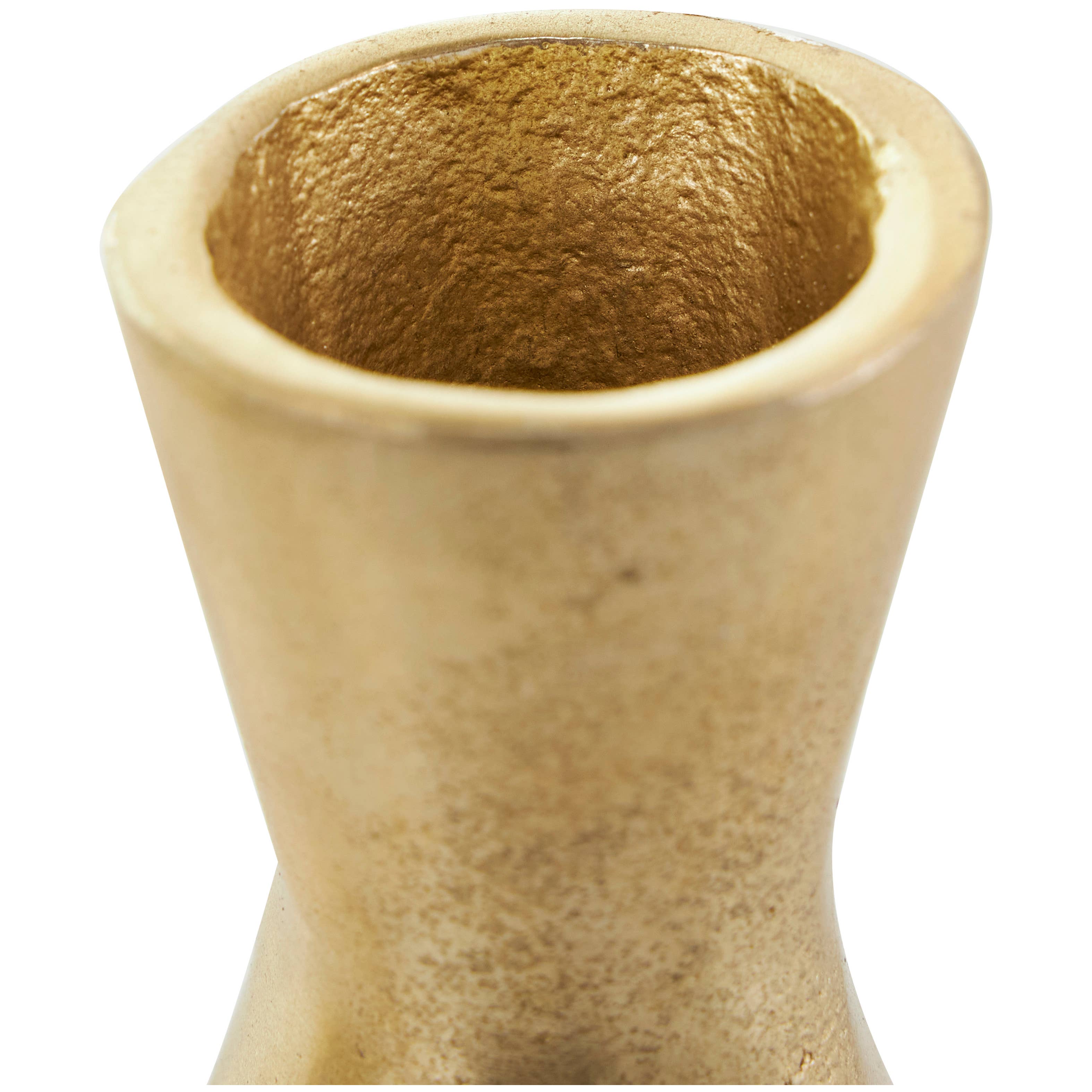 Glam Gold Metal Vase