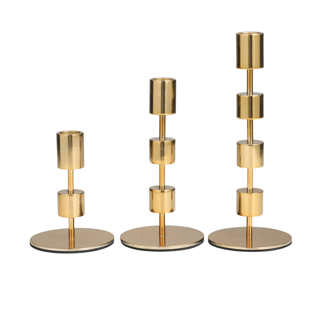 Contemporary Metal Candle Holders