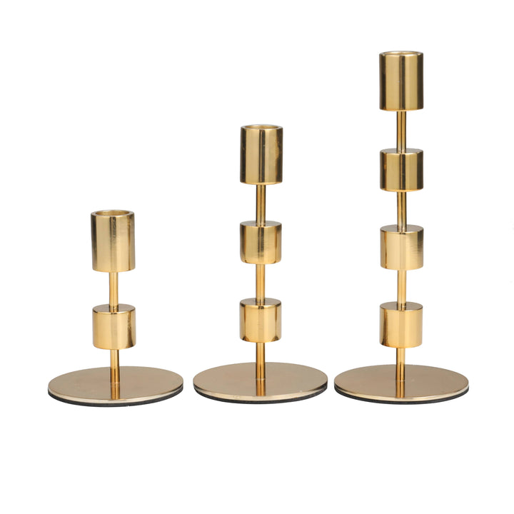 Contemporary Metal Candle Holders