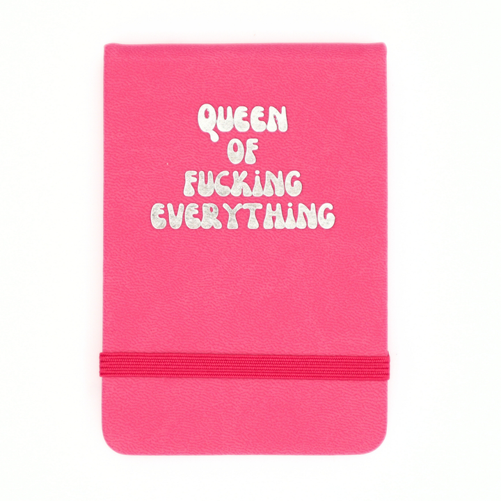 Queen of Fucking Everything - Leatherette Pocket Journal