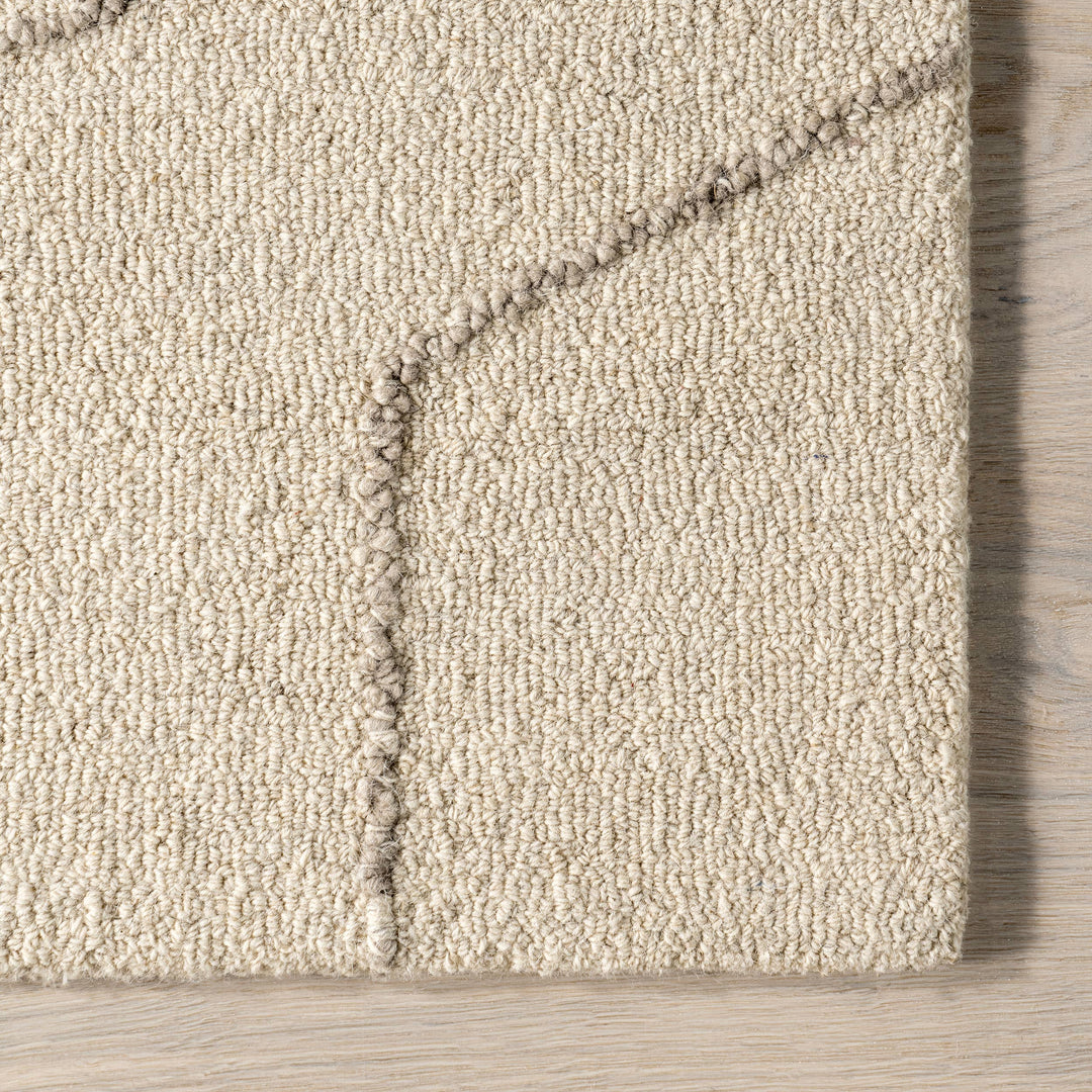 Malibu Textured Wool Area Rug