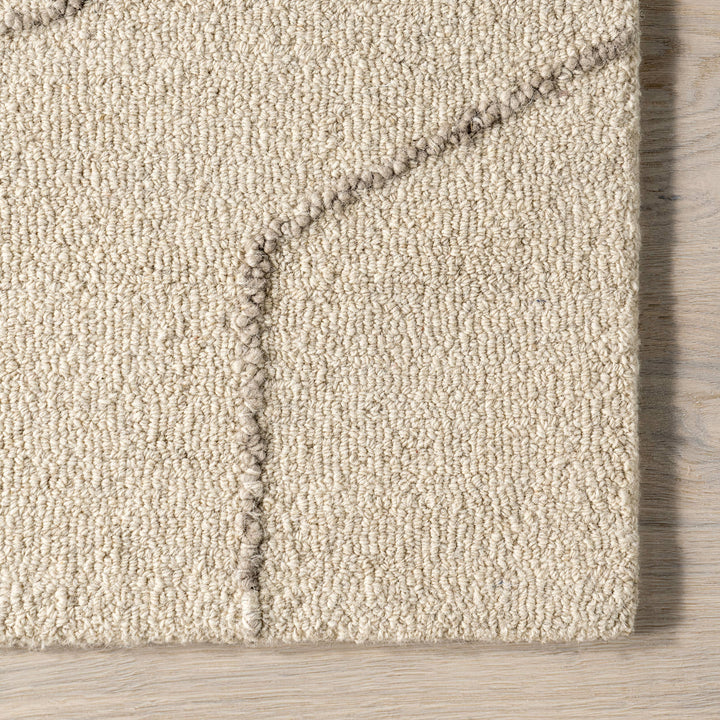 Malibu Textured Wool Area Rug