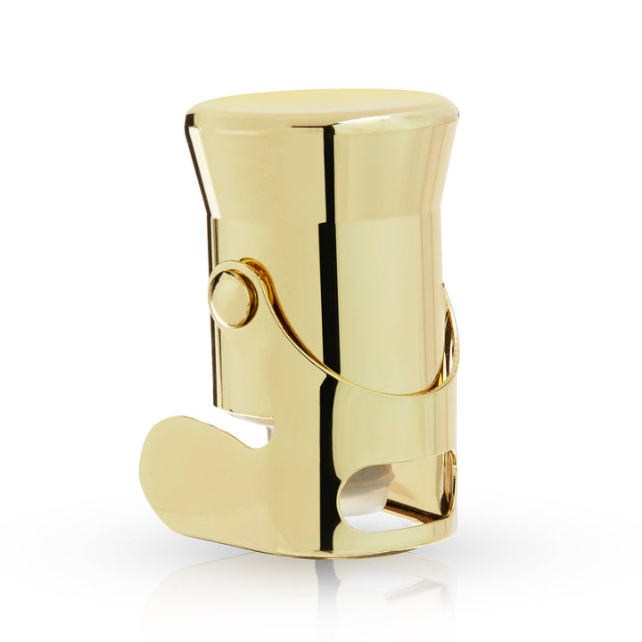 Gold-Plated Heavyweight Champagne Stopper