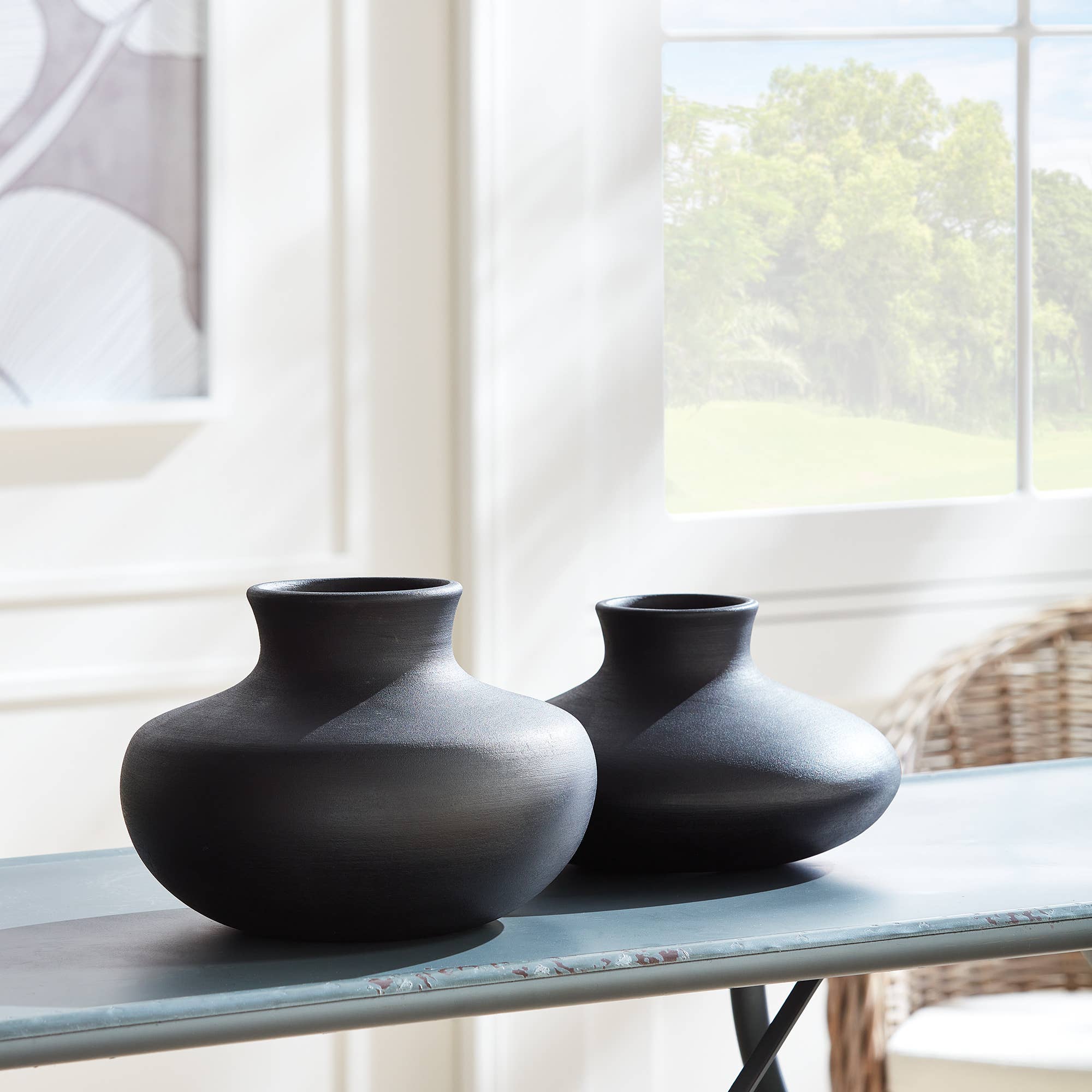 Fiorella Vase Large - Black