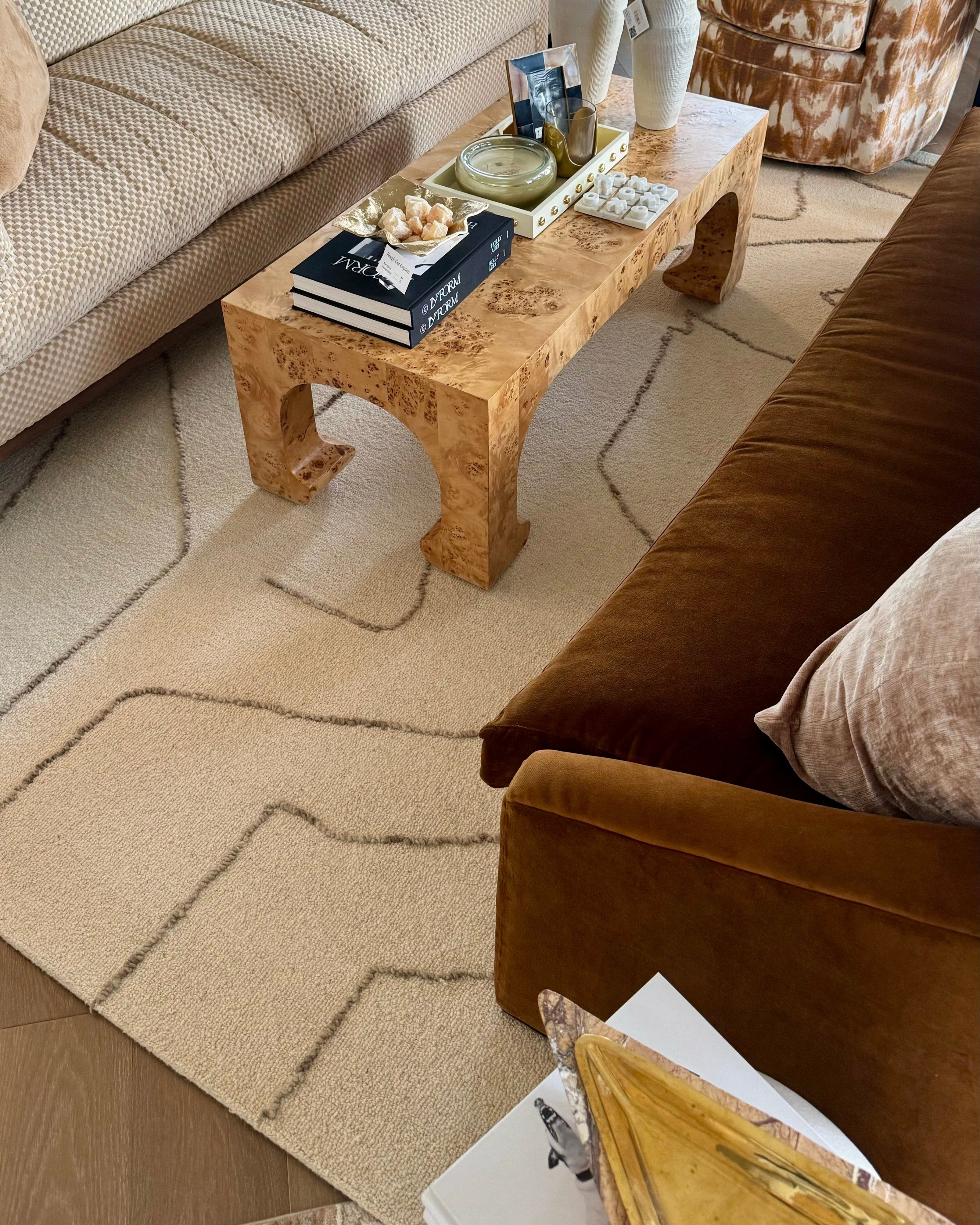 Malibu Textured Wool Area Rug