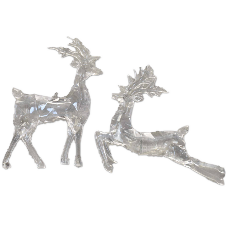 6" Acrylic Deer Ornament