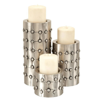 Industrial Metal Candle Holder