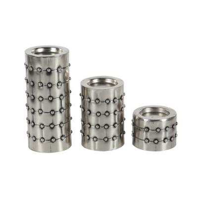 Industrial Metal Candle Holder
