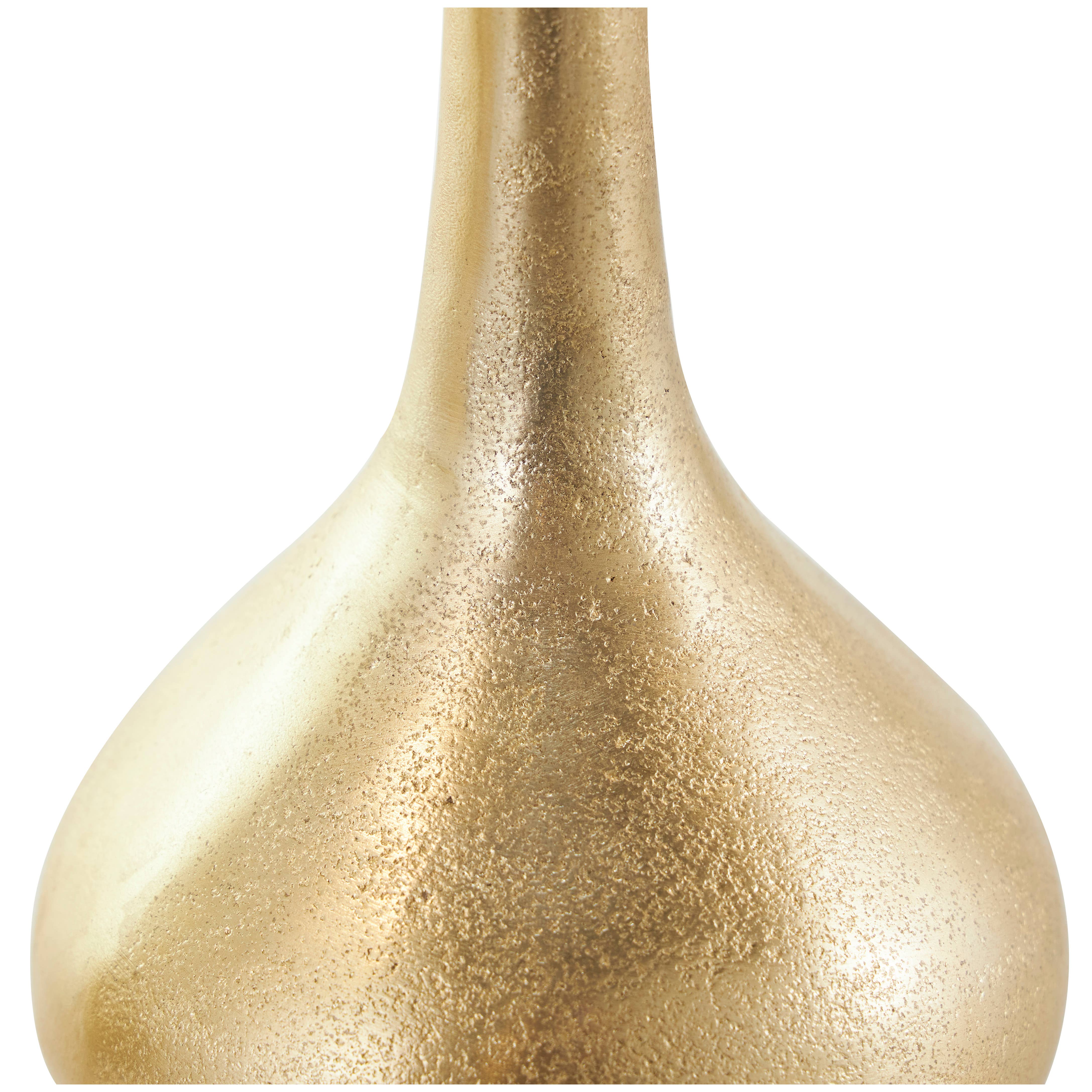 Glam Gold Metal Vase