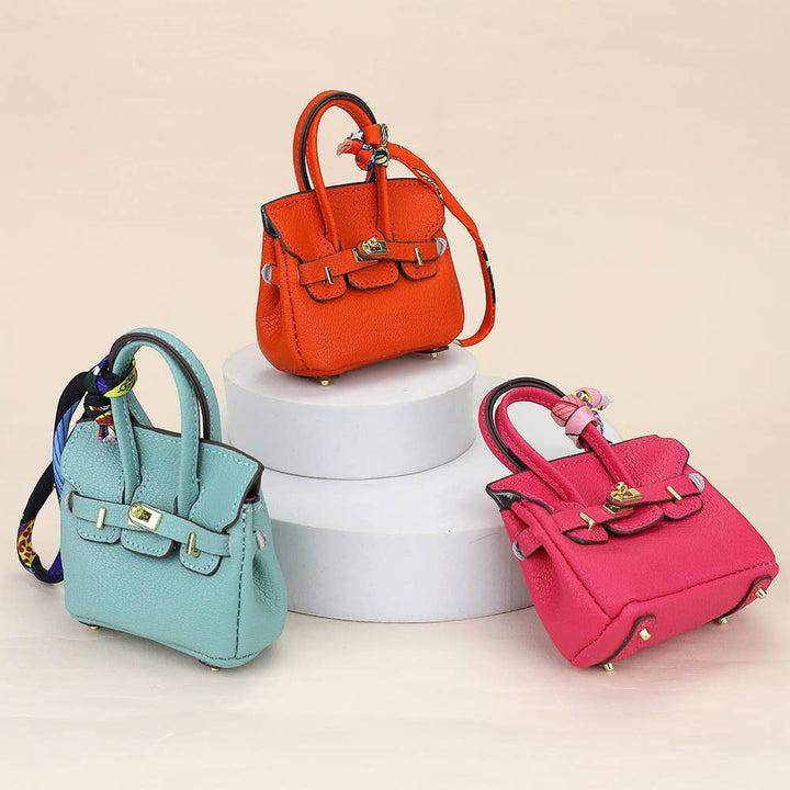 Faux Leather Mini Purse / Bag Charm