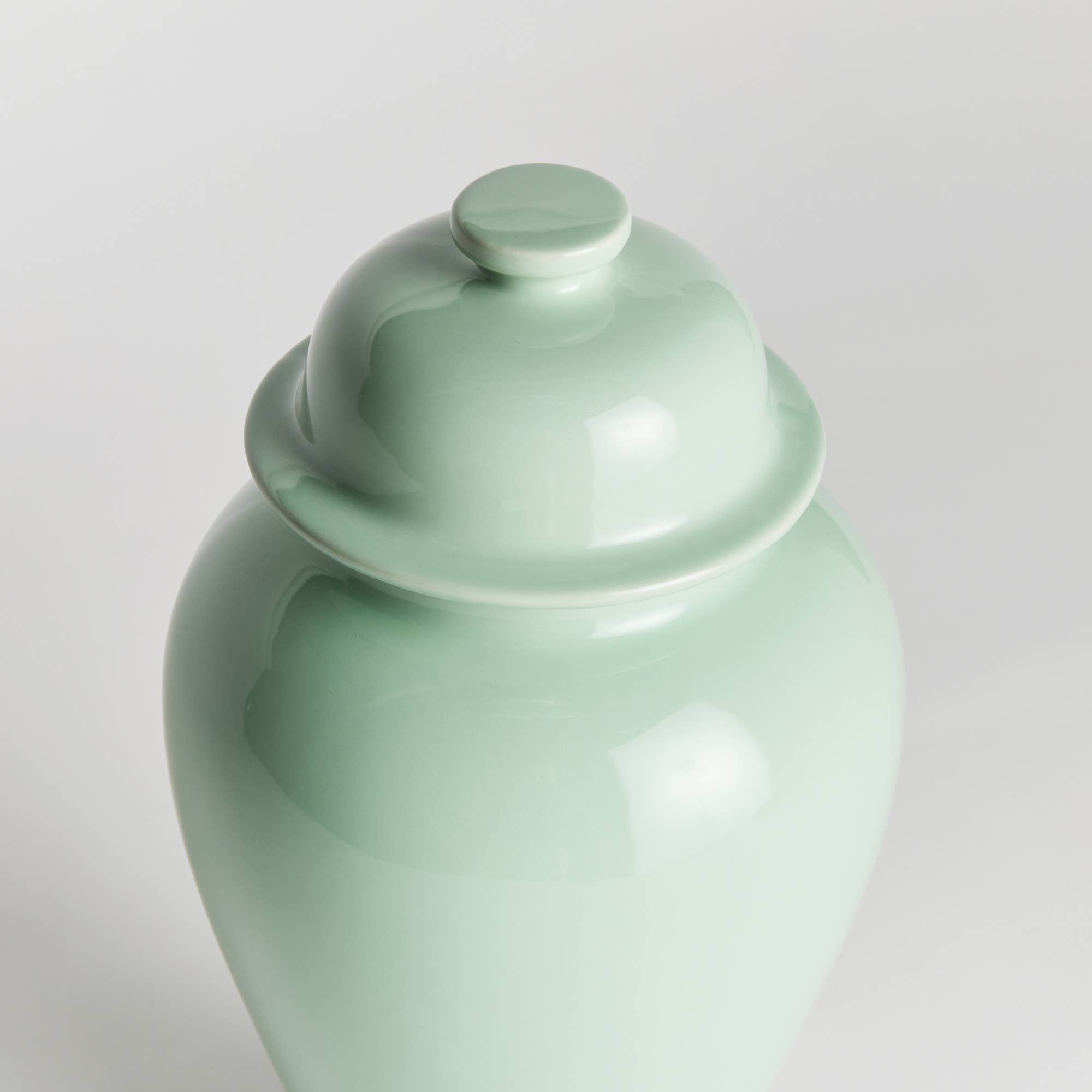 Koa Lidded Mini Ginger Jar Large - Green