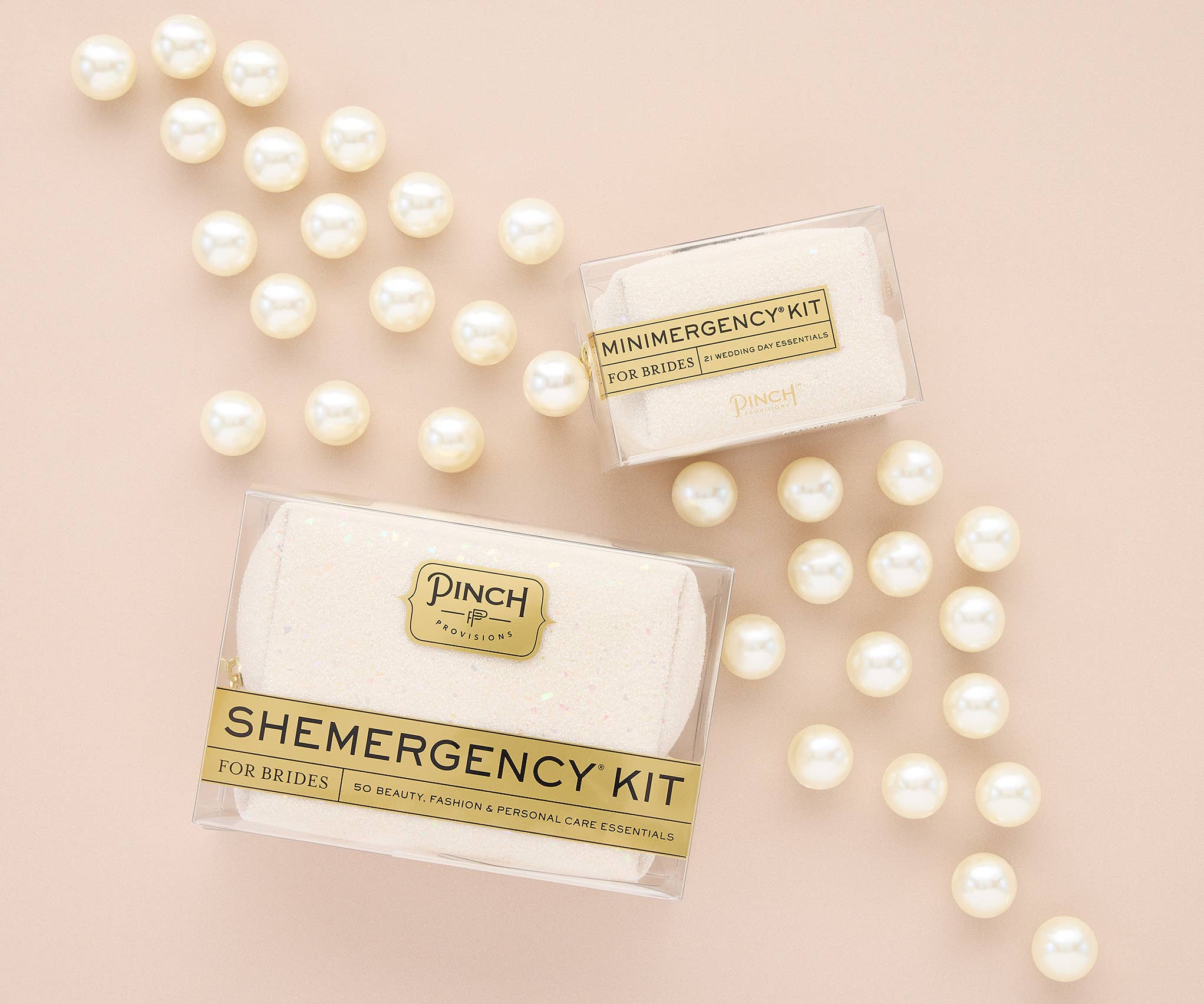 Minimergency Kit for Brides: Pearl Glitter