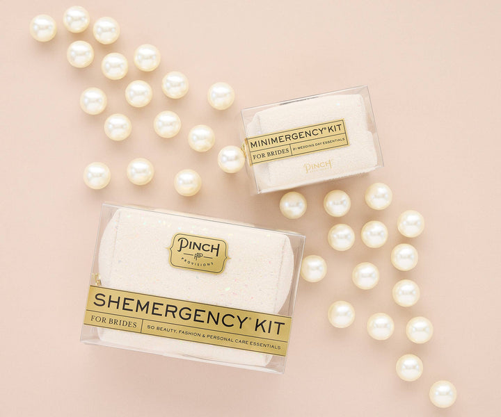 Minimergency Kit for Brides: Pearl Glitter