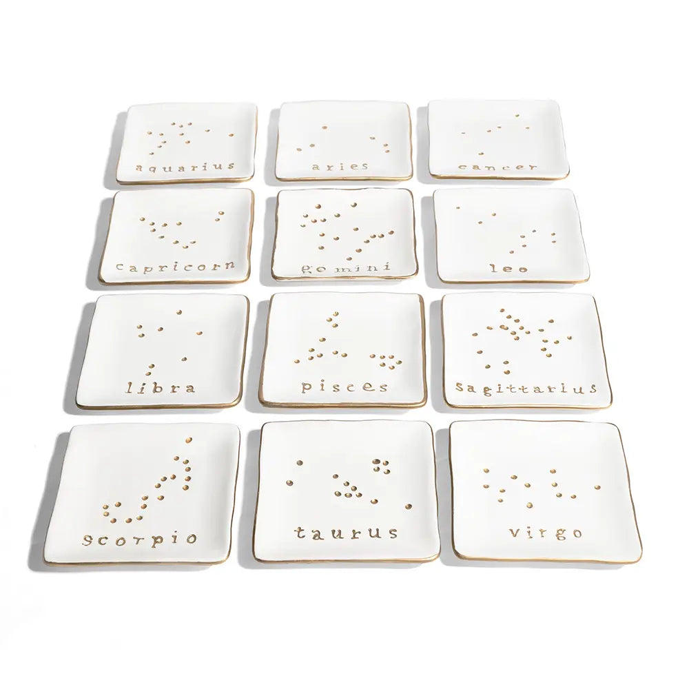 Zodiac Ceramic Soap Dish